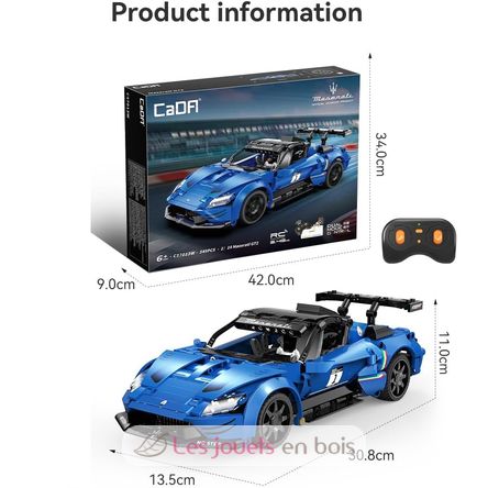 Sportscar Maserati GT2 549 Pieces C57013W CaDA 2