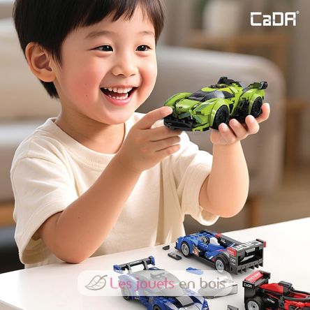 Supersonic Star race car 164 Pieces C55053W CaDA 4