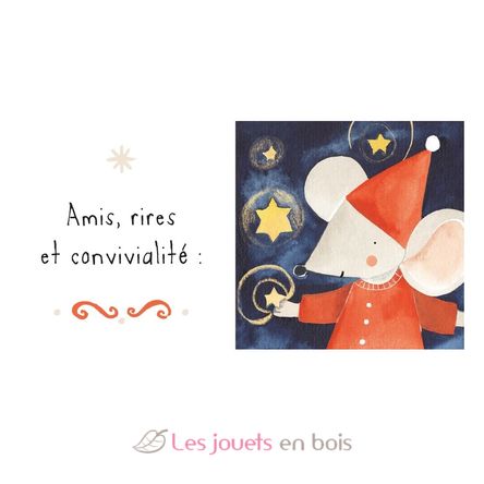 Red Advent Calendar - 24 little books SJ-5742 Sassi Junior 4