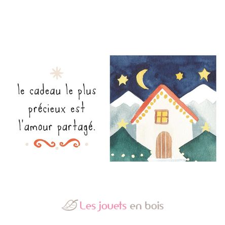 Red Advent Calendar - 24 little books SJ-5742 Sassi Junior 5