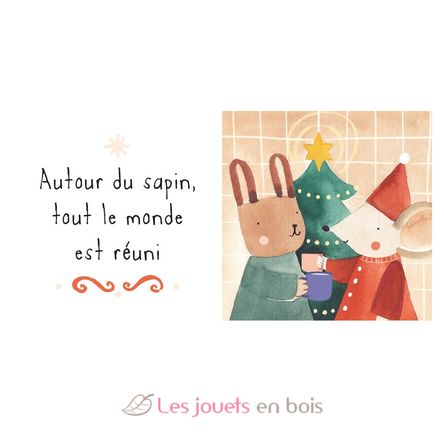 Red Advent Calendar - 24 little books SJ-5742 Sassi Junior 6