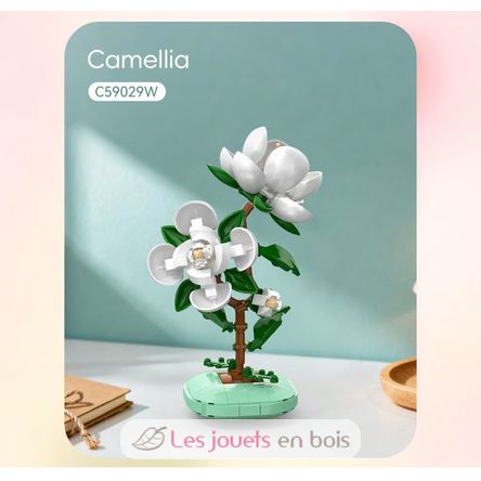 Floral Pot Camellia 301 pieces C59029W CaDA 3