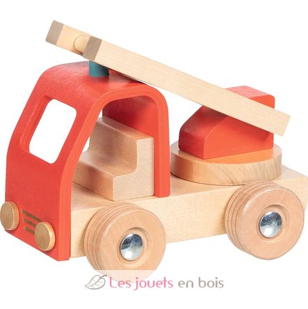 Ladder fire truck red GK55839 Goki 1