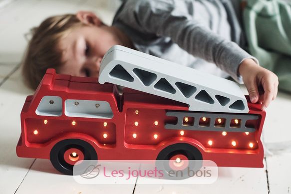 Little Lights Fire Truck Lamp Red LL028-325 Little Lights 11