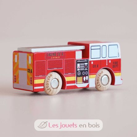 Fire engine Quinn No 44 TV-GT270 Le Toy Van 5