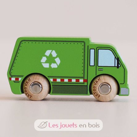 Recycling truck Rudy No 36 TV-GT200 Le Toy Van 4