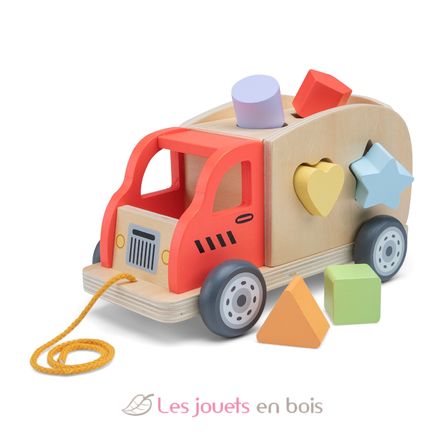 Shape sorting truck NCT10564 New Classic Toys 4