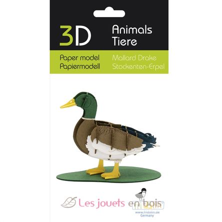 3D Paper model - Mallard Drake FRI-11756 Fridolin 2