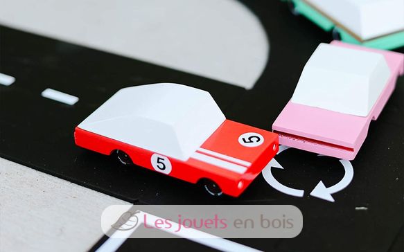 Red racer #5 C-CNDF195 Candylab Toys 4