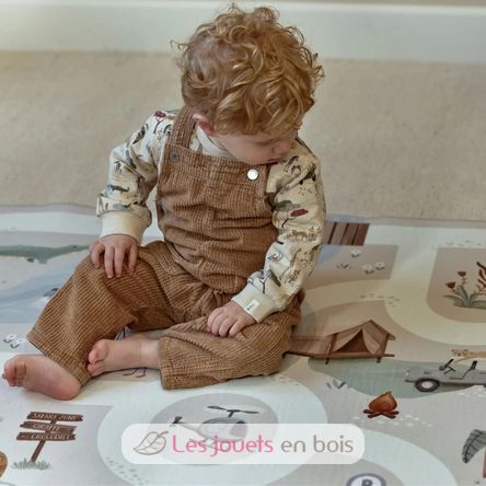 Safari Friends car play mat LD7483 Little Dutch 2