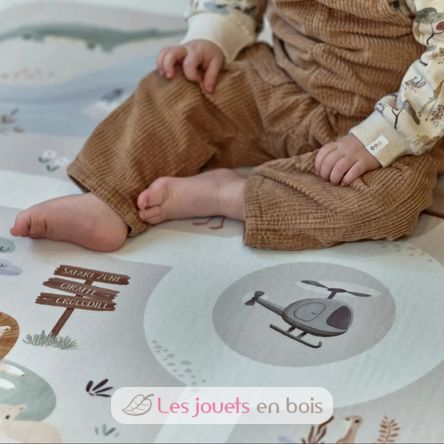 Safari Friends car play mat LD7483 Little Dutch 4