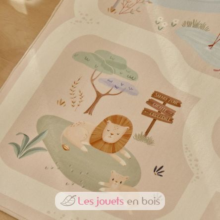 Safari Friends car play mat LD7483 Little Dutch 6