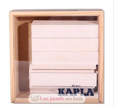 White Kapla 40 planks KAC40BL-4349 Kapla 2