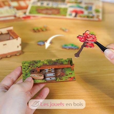 Mini Book Nook Zen Garden CT106 Cartartem 4