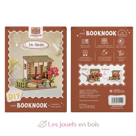 Mini Book Nook Zen Garden CT106 Cartartem 8