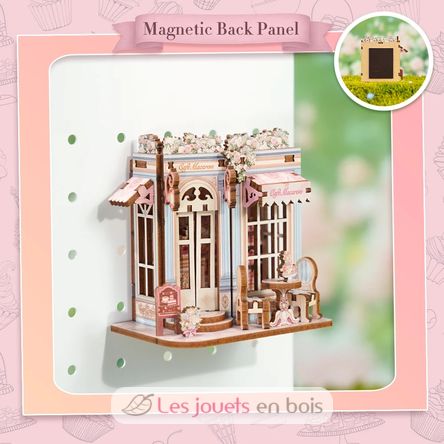 Mini Book Nook Café Macaron CT107 Cartartem 5