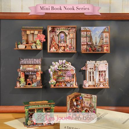 Mini Book Nook Café Macaron CT107 Cartartem 9