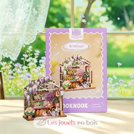 Mini Book Nook Greenhouse CT108 Cartartem 3