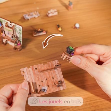 Mini Book Nook Alchemy Atelier CT109 Cartartem 4