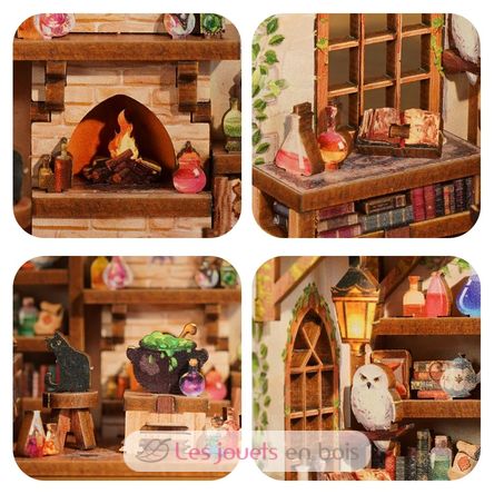 Mini Book Nook Alchemy Atelier CT109 Cartartem 6