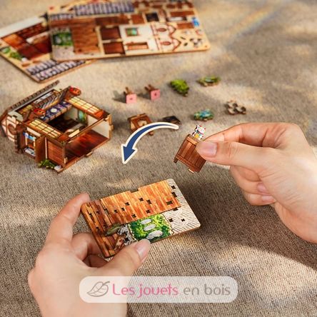 Mini Book Nook Japanese Sushi CT112 Cartartem 4