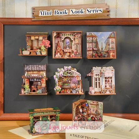 Mini Book Nook Japanese Sushi CT112 Cartartem 9