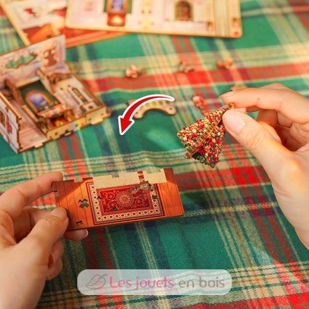 Mini Book Nook Nutcracker CT113 Cartartem 4