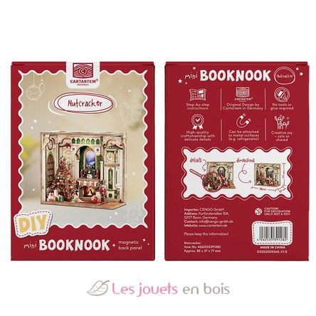 Mini Book Nook Nutcracker CT113 Cartartem 8