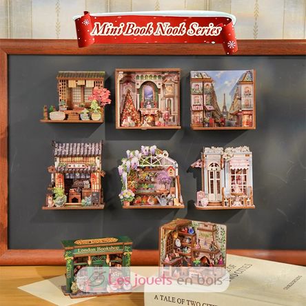 Mini Book Nook Nutcracker CT113 Cartartem 9