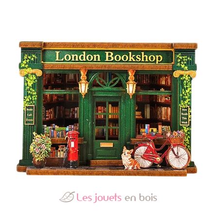 Mini Book Nook London Bookshop CT110 Cartartem 1