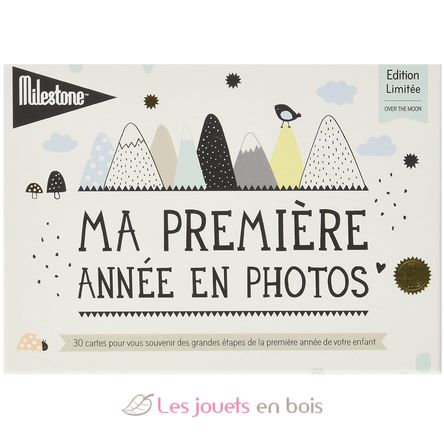 Baby Photo Cards – Over the moon M-6298 Milestone 1