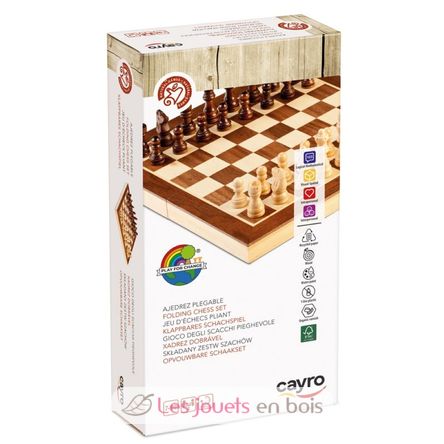 Foldable chess set CA0103-1166 Cayro 3