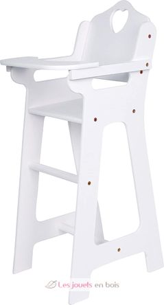 High chair for Dolls White LE2872-4099 Small foot company 1