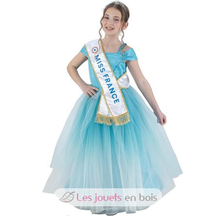 Miss France blue dress 128 cm CHAKS-C4723128 Chaks 1