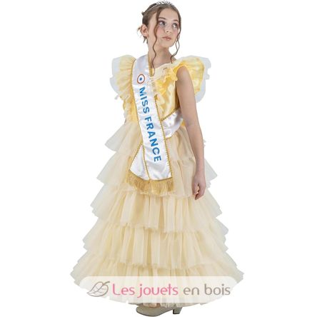 Miss France gold dress 128 cm CHAKS-C4722128 Chaks 3