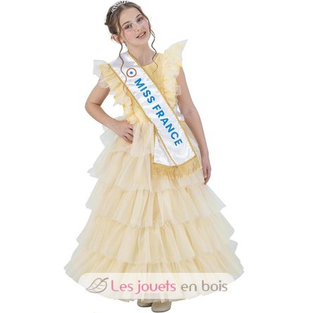 Miss France gold dress 128 cm CHAKS-C4722128 Chaks 1