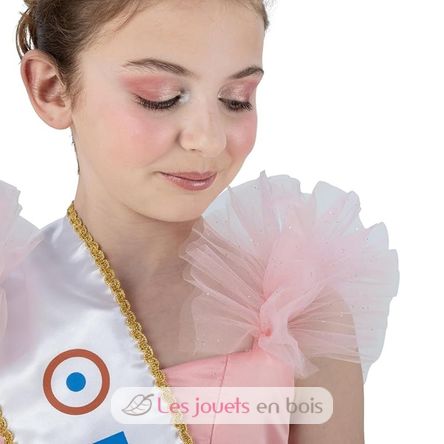 Miss France pink dress 128 cm CHAKS-C4721128 Chaks 3