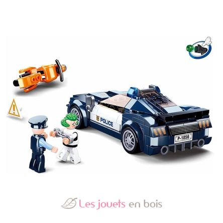 Police car 284 pieces SL-M38-B1063 Sluban 4
