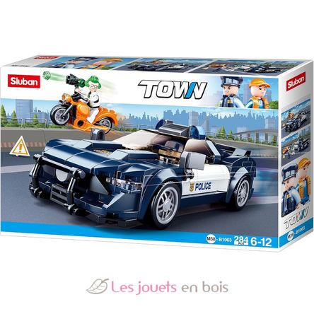 Police car 284 pieces SL-M38-B1063 Sluban 5
