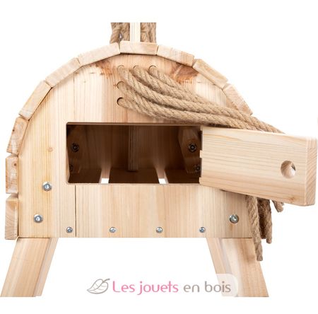 Compact Wooden Horse LE12313 Small foot company 3