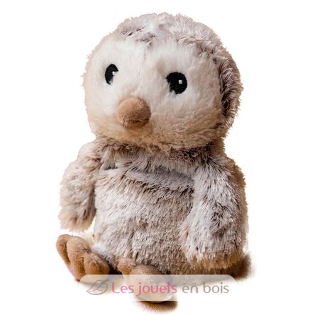 Junior Brown Owl hot water bottle plush WA-AR0259 Warmies 1