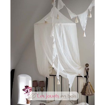 Bed canopy white EFK135-000-009 JaBaDaBaDo 2