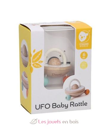 UFO Baby Rattle CL10006 Classic World 4