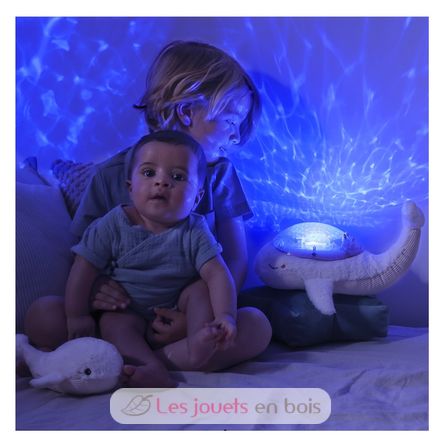 Veilleuse Tranquil Whale® CLOUD B White Family