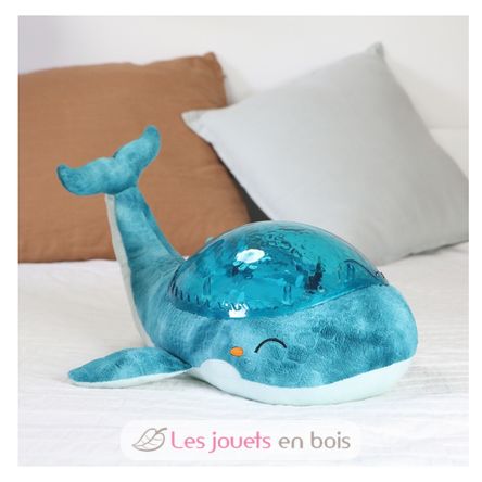 Tranquil Whale Family Blue CloudB-7901-WB Cloud b 4