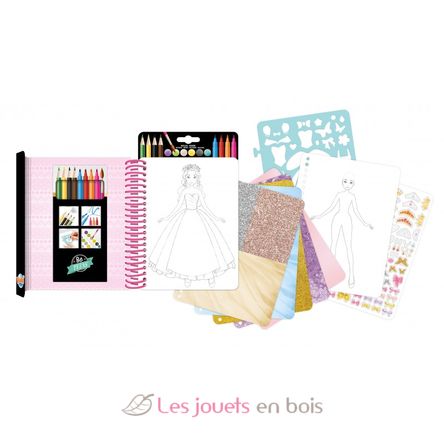 Sketchbook - Princess Dresses BUK-CM101 Buki France 2