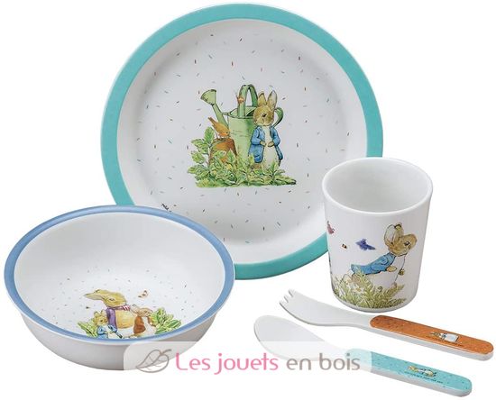 5-pieces set Pierre Rabbit blue PJ-BP701BP Petit Jour 1