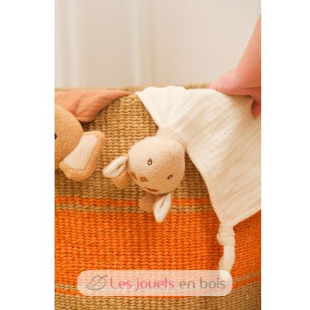 Leonie giraffe doudou and rattle EG120819 Egmont Toys 7