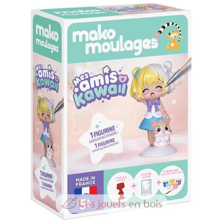 Molding box Little girl and her hamster MM39126 Mako Créations 1