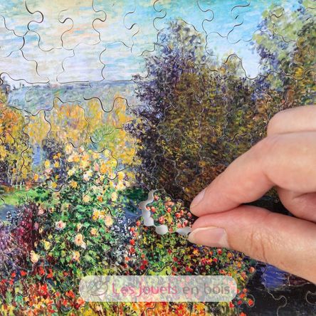 A spot in the garden at Montgeron by Monet A1367-80 Puzzle Michele Wilson 3